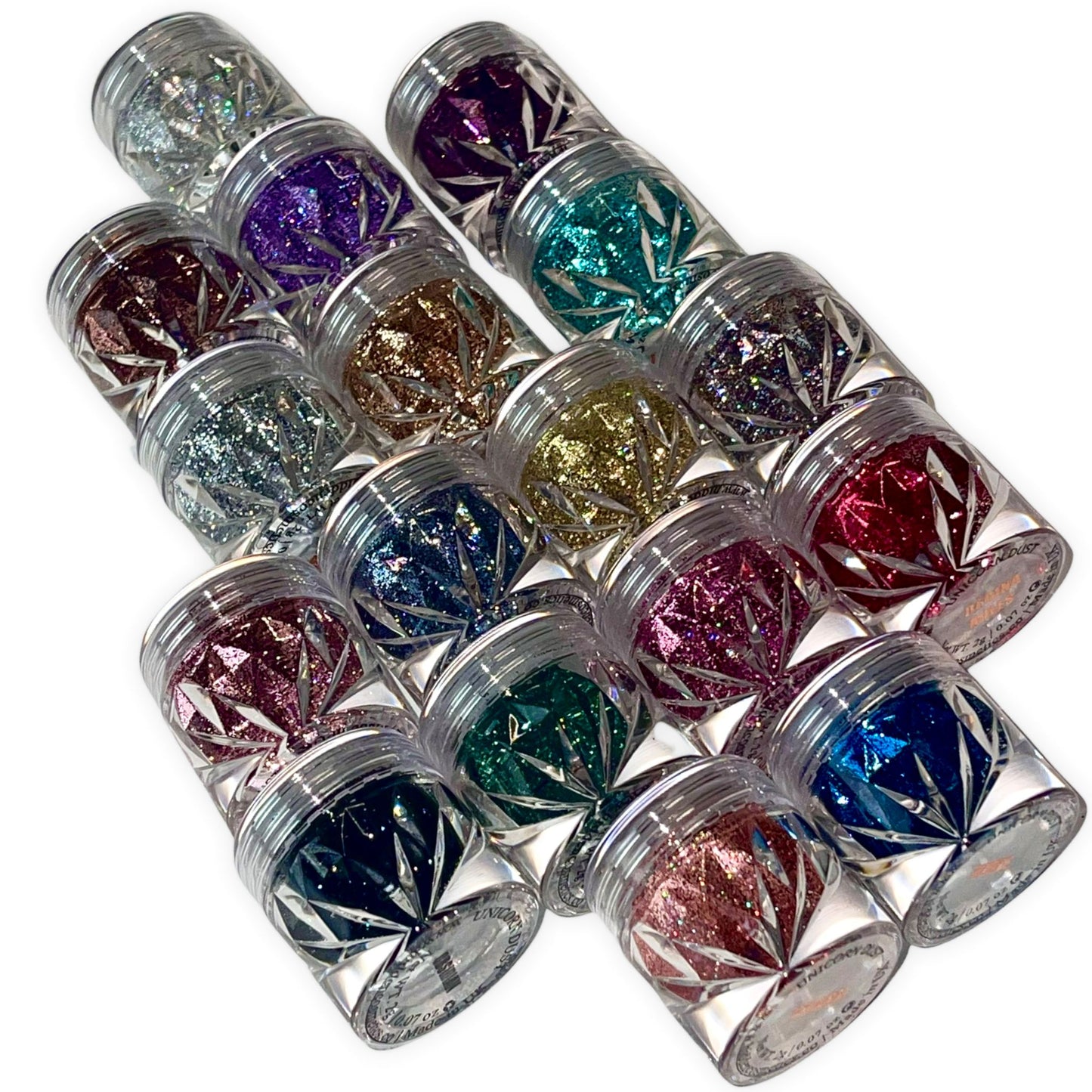 All Sixteen loose glitters